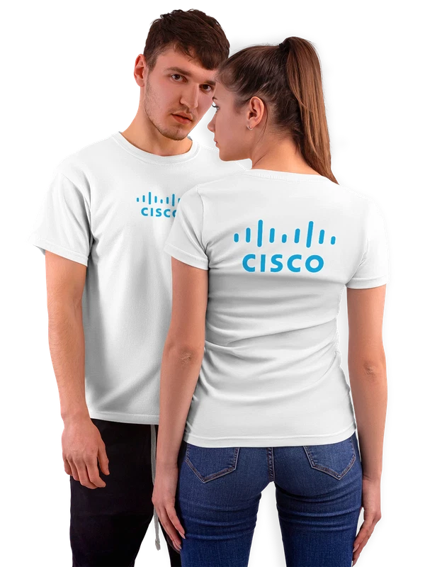 Футболка Cisco — Белая, фото 1
