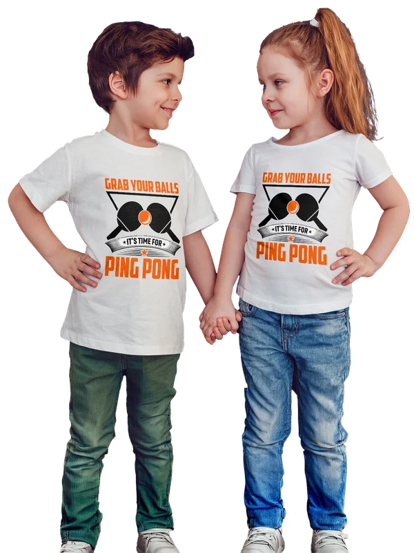 Футболка пинг понг ping pong — Белая, фото 1