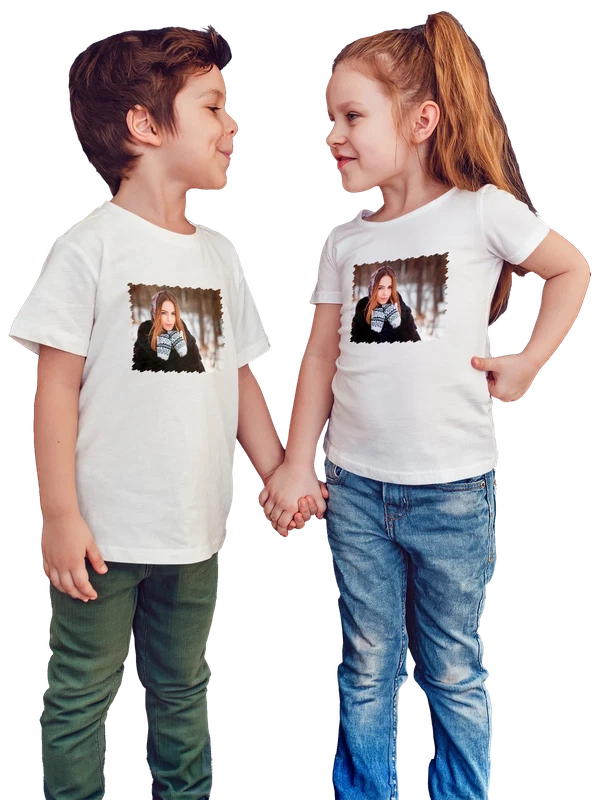 Футболка Девушка модель — Белая, фото 1