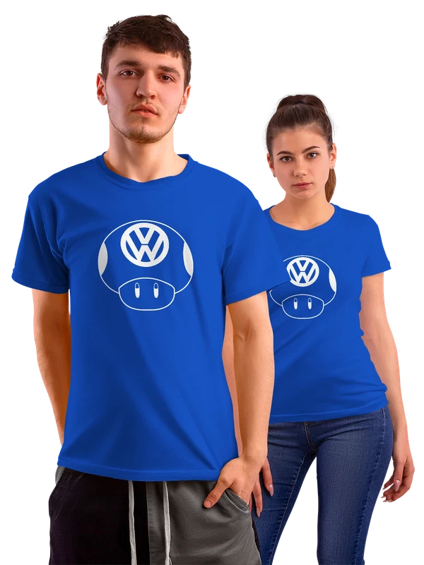 Футболка Volkswagen — Синяя, фото 1