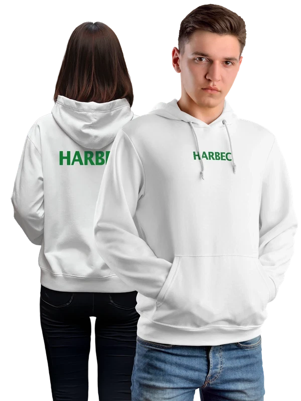 Худи Harbec — Белая, фото 1