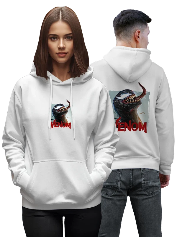 Худи с Веном Venom — Белая, фото 1