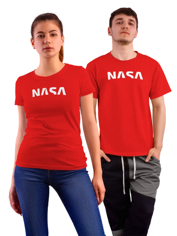 Футболка Nasa — Красная, фото 1