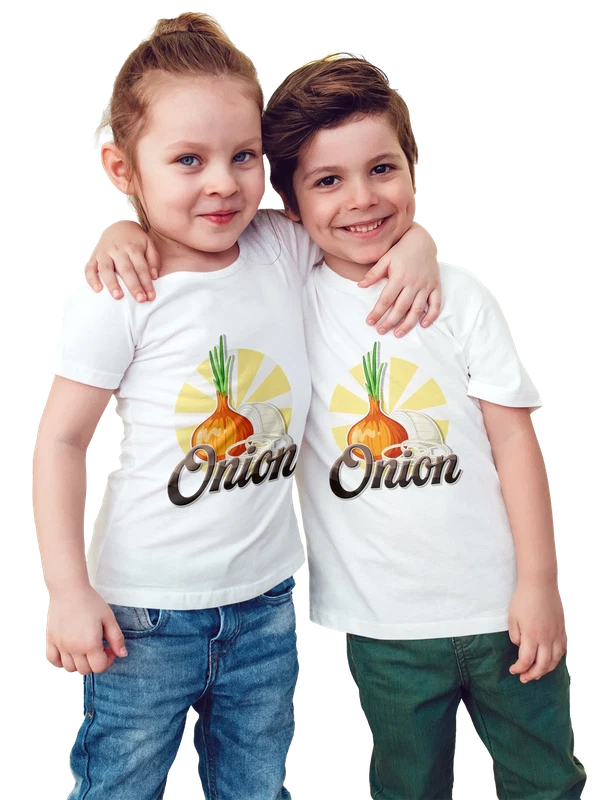 Футболка с луком onion — Белая, фото 1