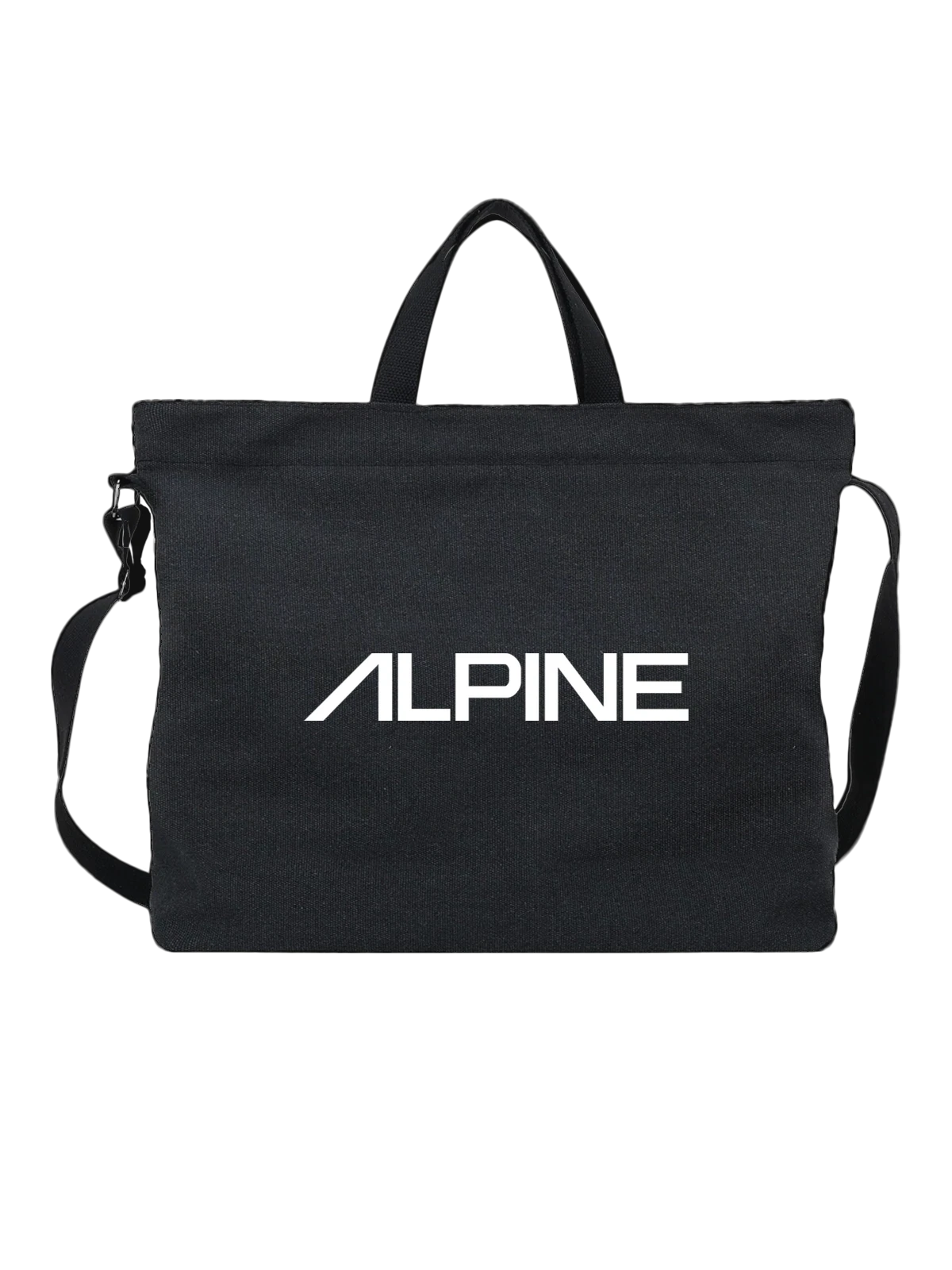 Сумка Alpine чёрная с принтом — премиальный автозвук — Чёрная, фото 1