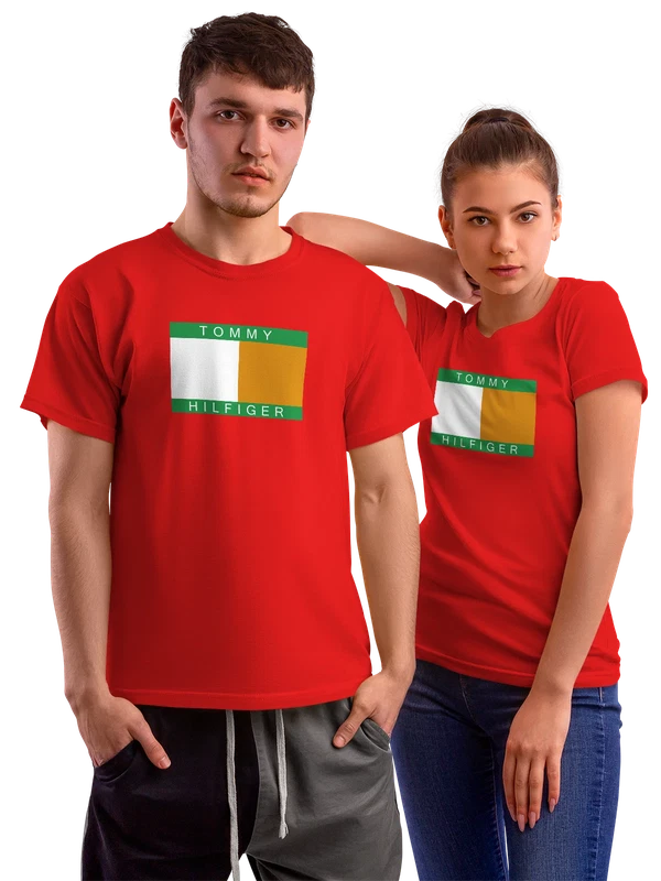 Футболка Tommy Hilfiger — Красная, фото 1