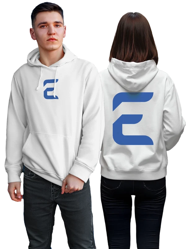 Худи Epsilon — Белая, фото 1