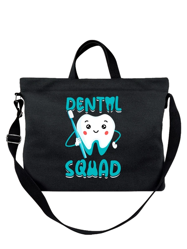 Сумка зуб dental squad — Чёрная, фото 1