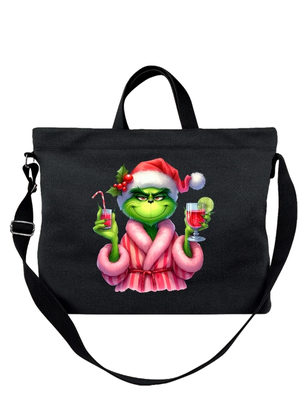 Сумка Гринч Grinch новогодняя — Чёрная, фото 1