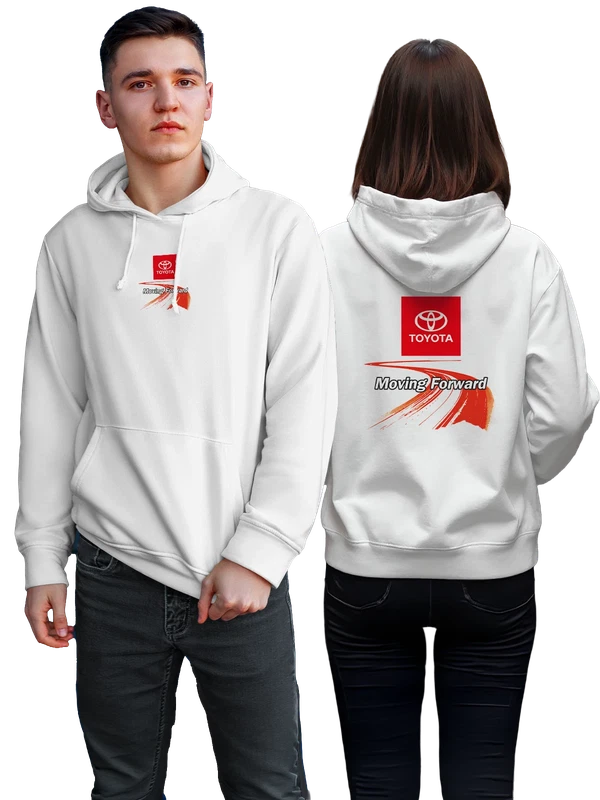 Худи Toyota — Белая, фото 1