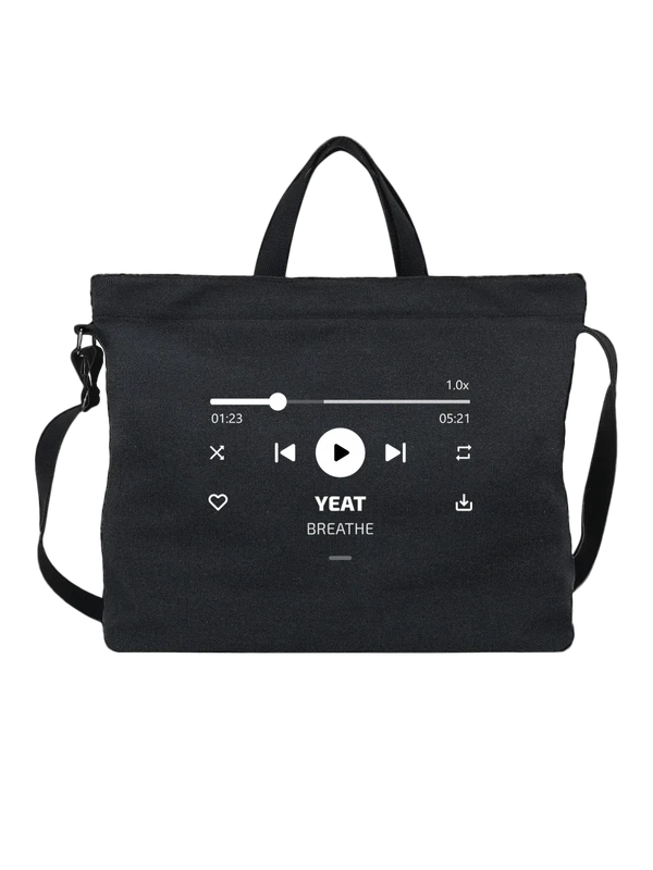 Сумка Yeat Breathe Дышать — Чёрная, фото 1