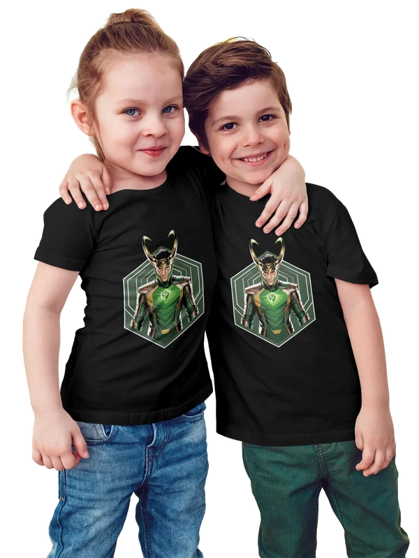 Футболка Локи Loki Мстители Бог обмана — Чёрная, фото 1