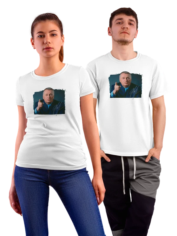 Футболка Жириновский — Белая, фото 1