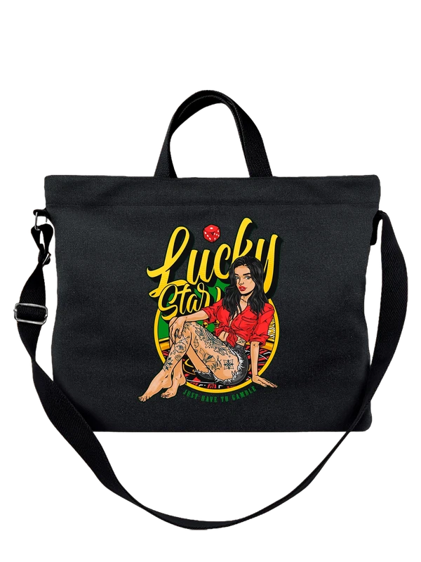 Сумка рулетка lucky star — Чёрная, фото 1