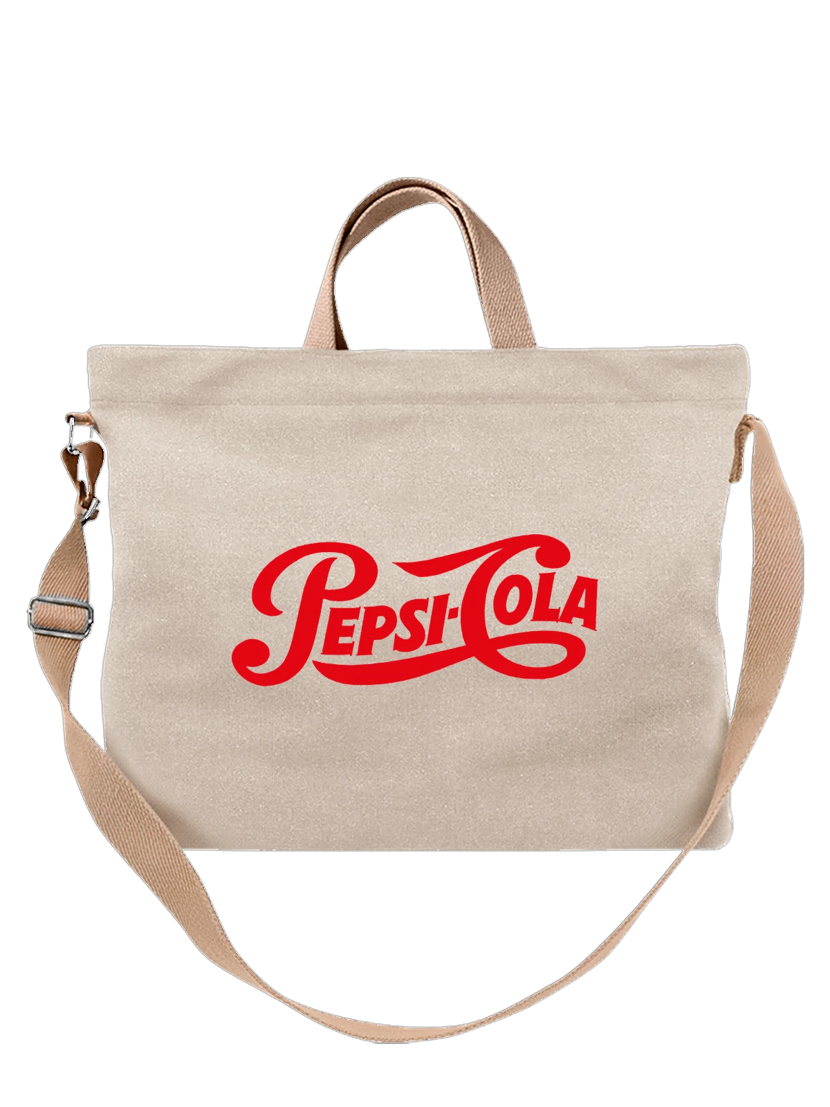 Сумка Pepsi белая с принтом — ретро реклама — Белая, фото 1