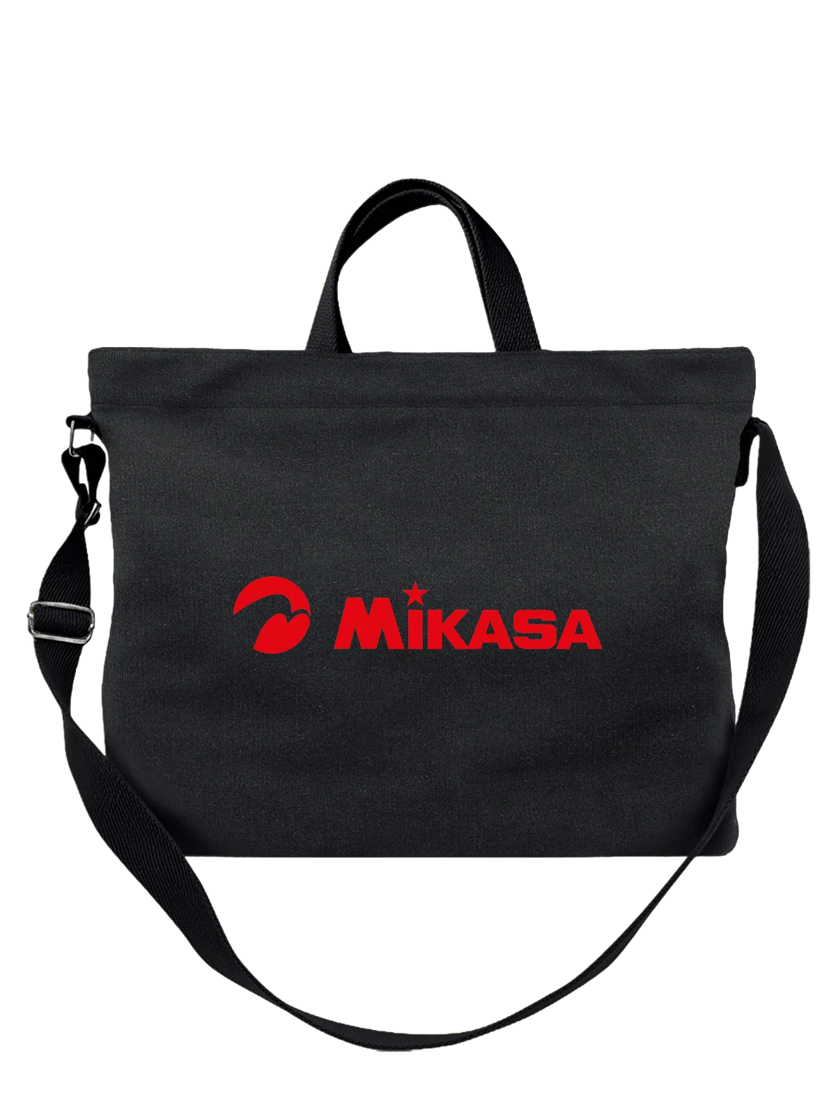 Сумка Mikasa чёрная с принтом — волейбольное оборудование — Чёрная, фото 1