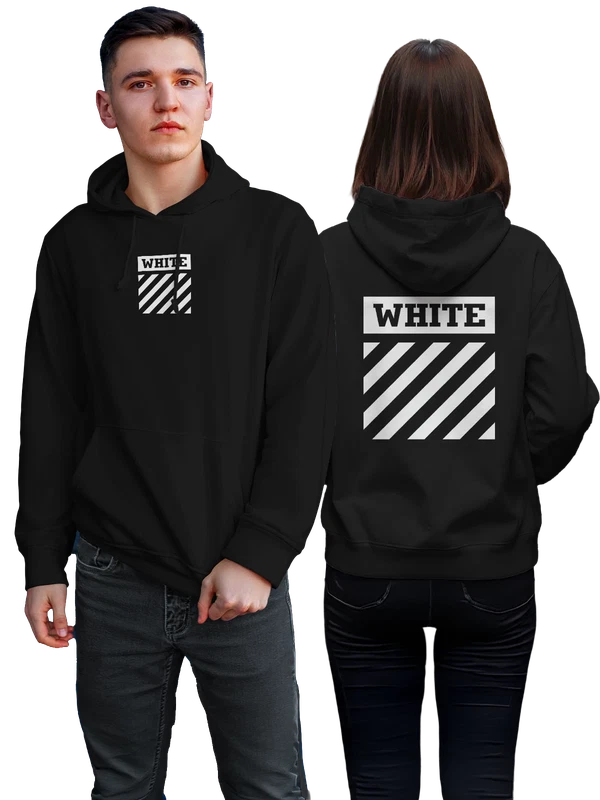 Худи Off White — Чёрная, фото 1