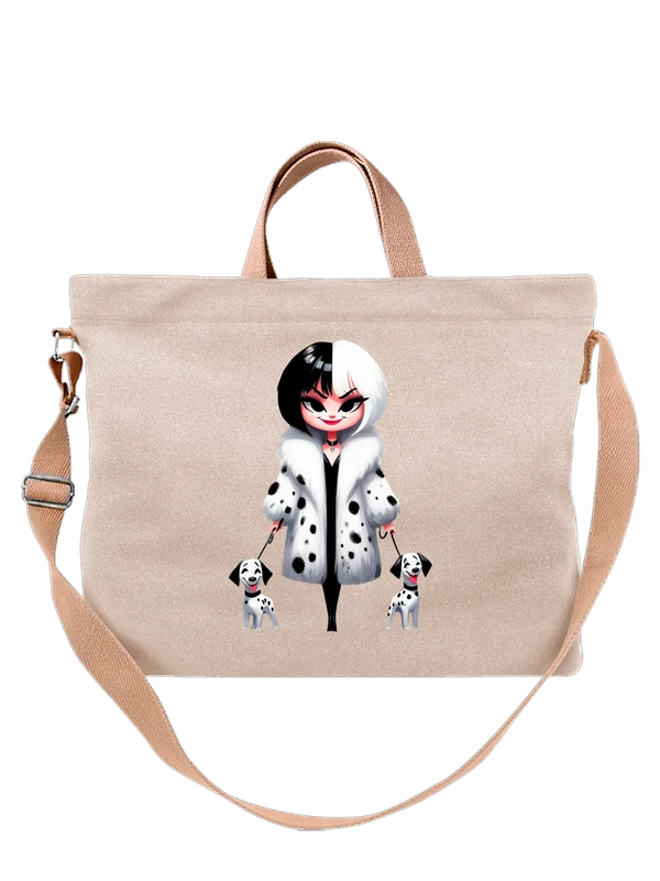 Сумка Круэлла де Виль 101 далматинец Dalmatians — Белая, фото 1
