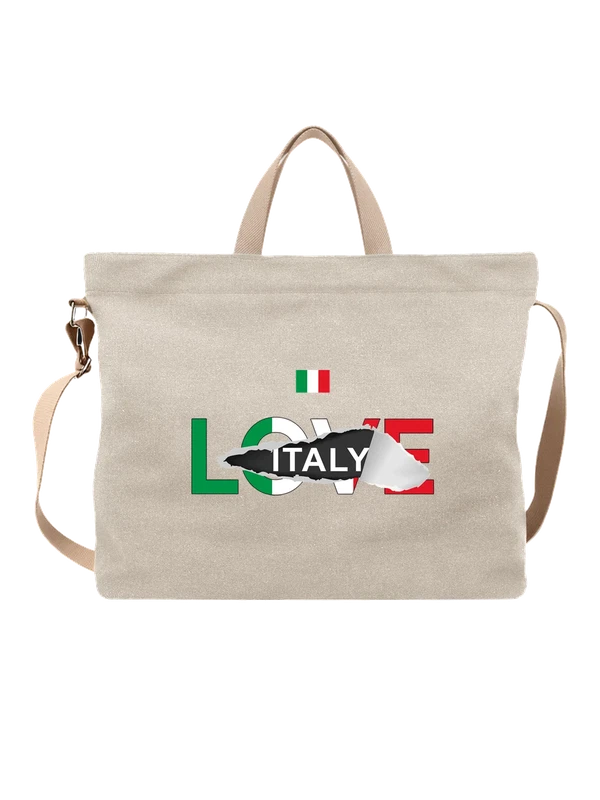 Сумка флаг Италии Italy — Белая, фото 1