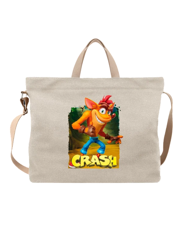 Сумка Crash bandicoot — Белая, фото 1