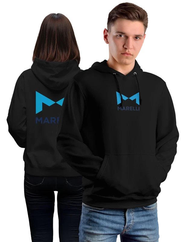 Худи Magneti Marelli — Чёрная, фото 1
