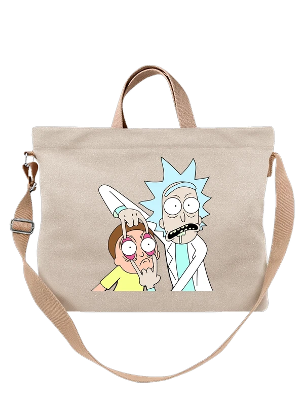 Сумка Rick and Morty — Белая, фото 1