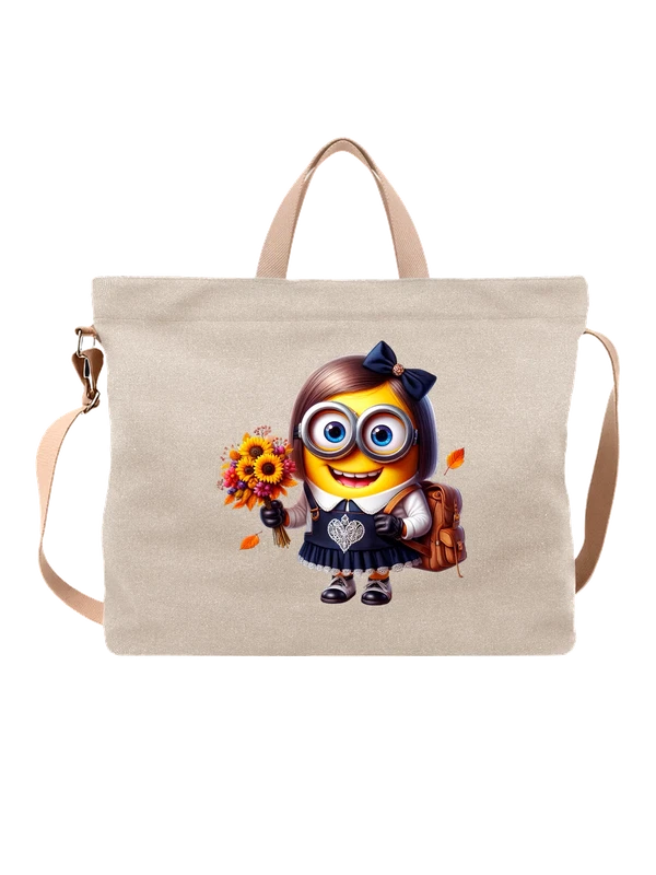Сумка с Миньоном Minion школа — Белая, фото 1