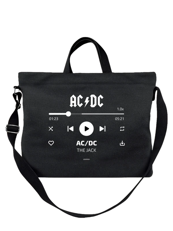 Сумка AC DC The Jack Валет — Чёрная, фото 1