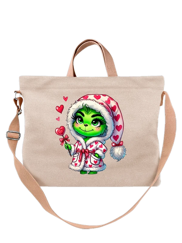 Сумка с Гринчем Grinch — Белая, фото 1