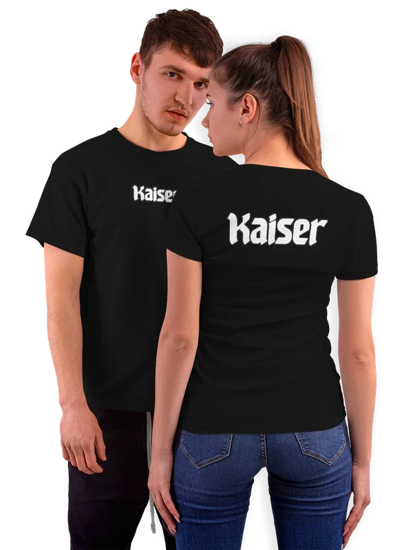 Футболка Kaiser — Чёрная, фото 1