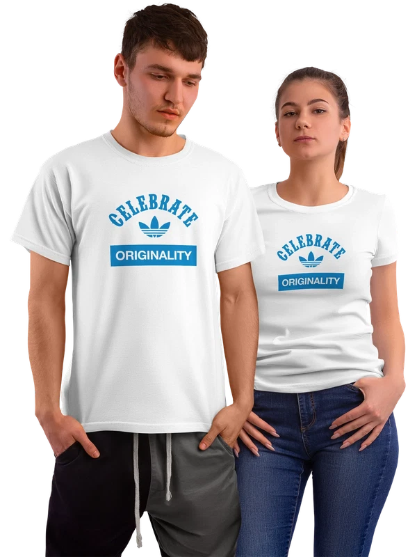 Футболка Adidas — Белая, фото 1