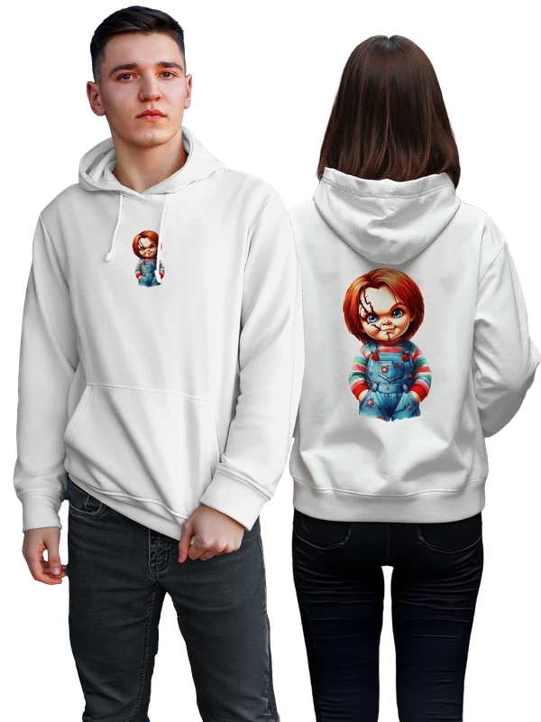 Худи кукла Невеста Чаки Bride of Chucky — Белая, фото 1