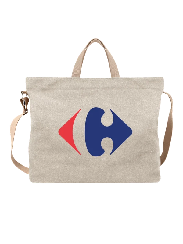 Сумка Carrefour — Белая, фото 1