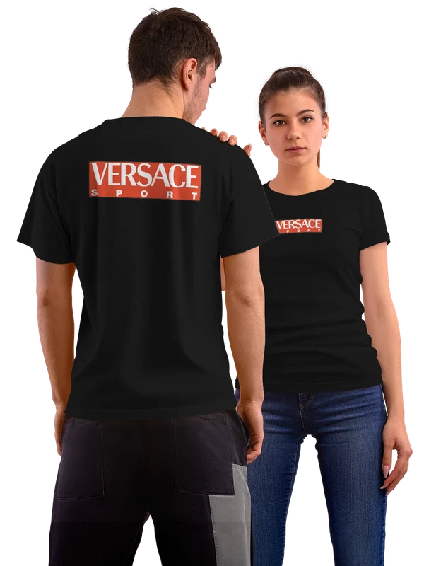 Футболка Versace — Чёрная, фото 1