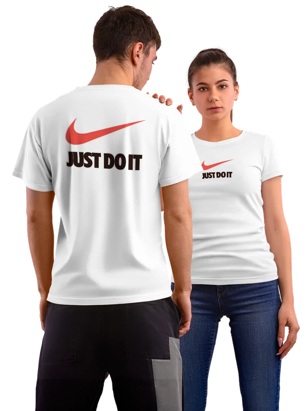 Футболка Nike — Белая, фото 1
