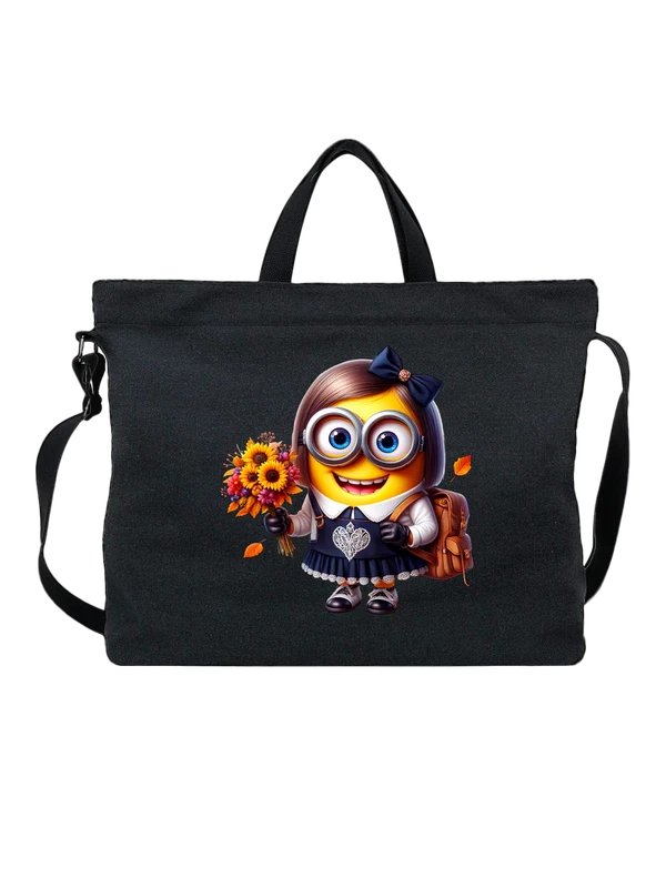 Сумка с Миньоном Minion школа — Чёрная, фото 1