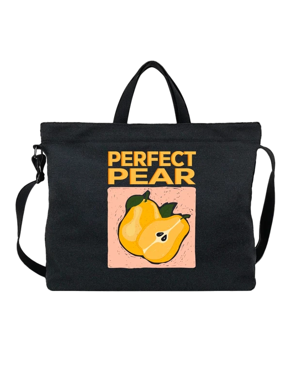 Сумка груша perfect pear — Чёрная, фото 1