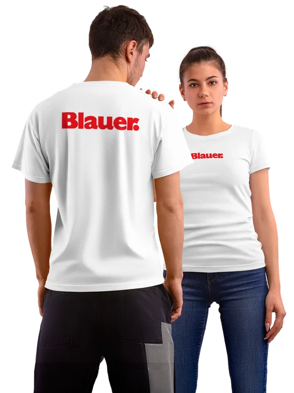 Футболка Blauer — Белая, фото 1