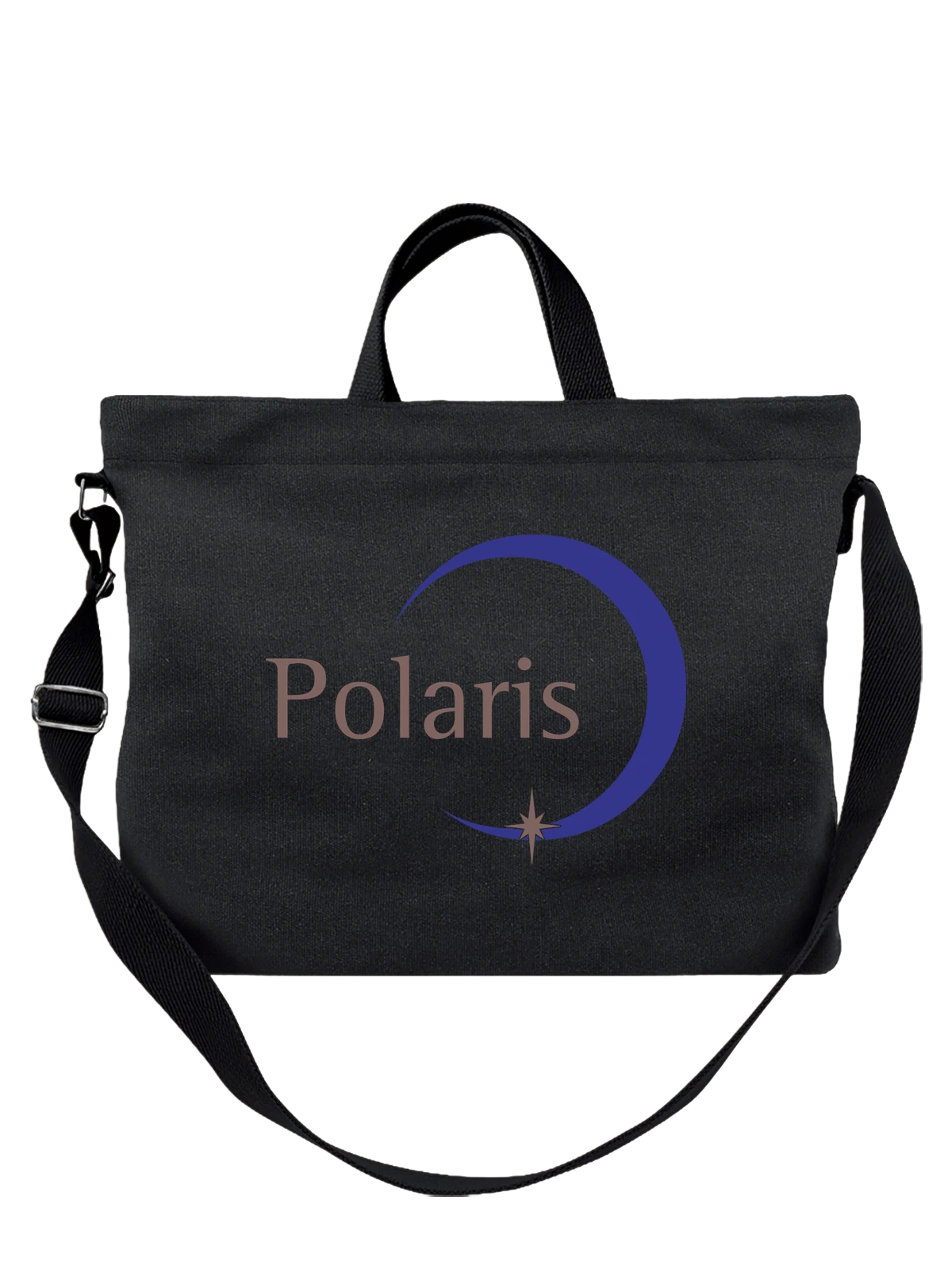 Сумка Polaris чёрная с принтом — квадроциклы и мотовездеходы — Чёрная, фото 1