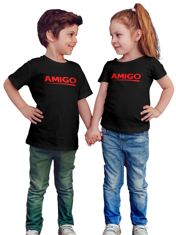 Футболка Amigo — Чёрная, фото 1