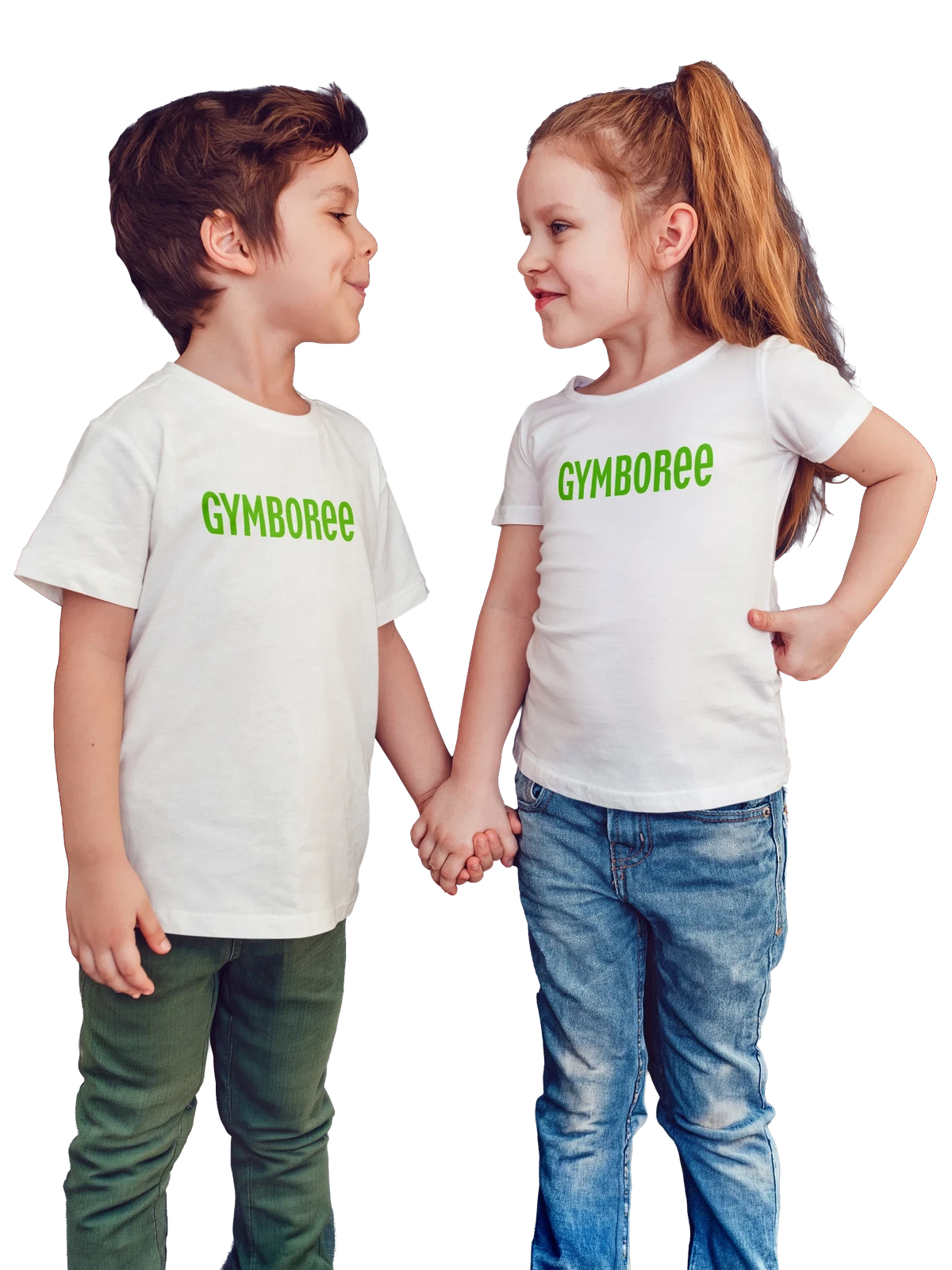 Футболка детская Gymboree белая с принтом — одежда для детей — Белая, фото 1