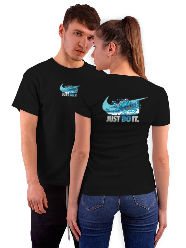 Футболка Nike — Чёрная, фото 1