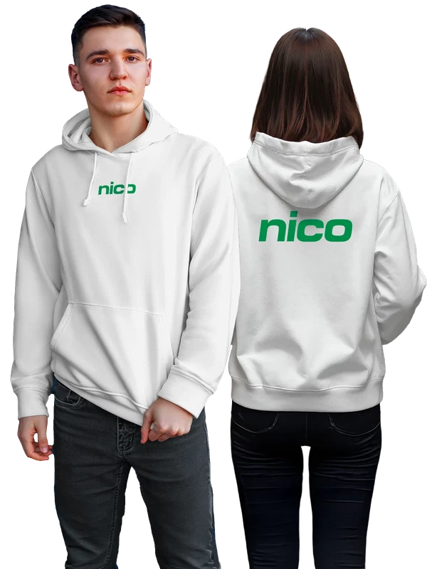 Худи Nico — Белая, фото 1