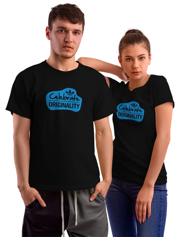 Футболка Adidas — Чёрная, фото 1