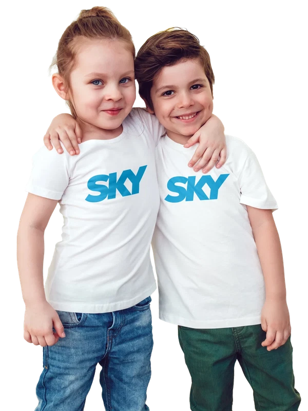 Футболка Sky — Белая, фото 1
