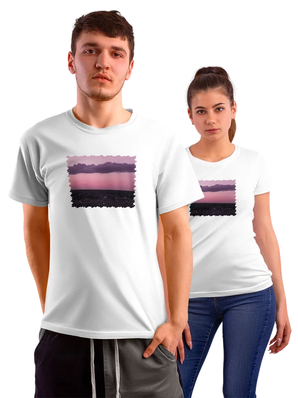 Футболка Город ночной — Белая, фото 1