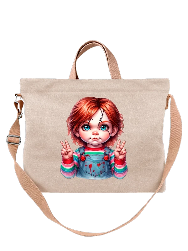 Сумка с куклой Невеста Чаки Bride of Chucky — Белая, фото 1