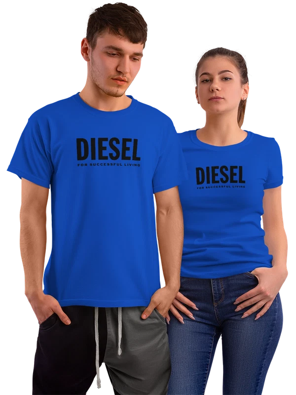 Футболка Diesel — Синяя, фото 1