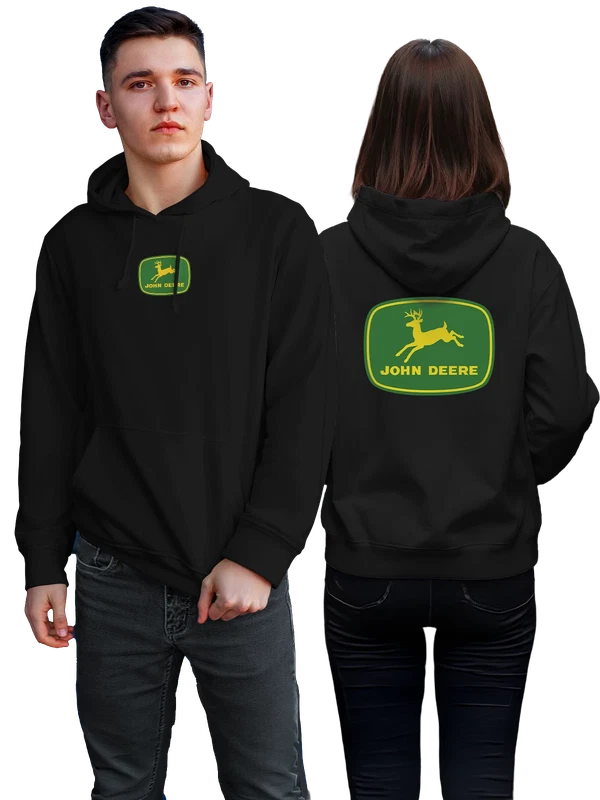Худи John Deere — Чёрная, фото 1