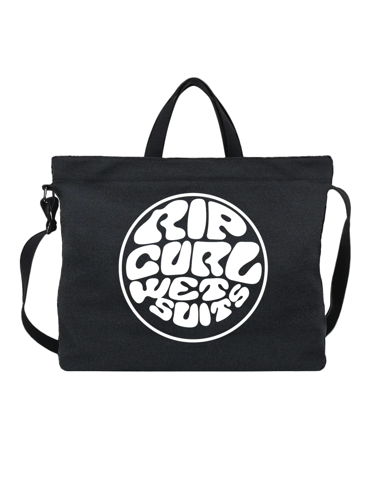 Сумка Rip Curl чёрная с принтом — гидрокостюмы и доски — Чёрная, фото 1